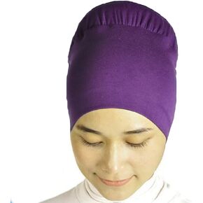 Mu LAN Shaper | Non-Slip Anti-Slip Cotton Volumizer | Hijab Bun Under Scarf Chemo Cap | Practical Comfortable