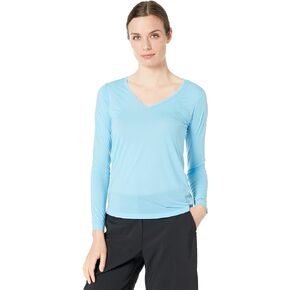 Jamie Sadock Sunsense 35 SPF Lightweight Long Sleeve V-Neck Layering Top