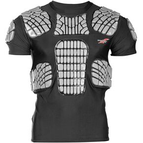 Neck, Shoulder, and Rib Combo Protection Short Sleeve Rec Shirt