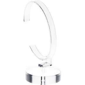 Plymor Clear Acrylic Watch Display Stand, 2" Round x 4" H