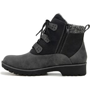JBU by Jambu Women's Black Stone Ankle Boot