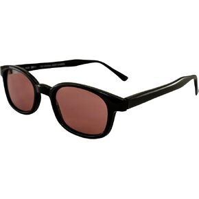X-KD's - 10120 Unisex-Adult Biker sunglasses (Rose, One Size)