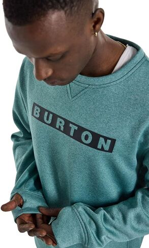 Burton Men's Oak Crewneck Pullover Fleece Sweatshirt in Saudi Arabia