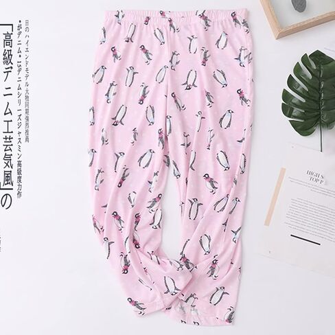Women's Capri Pajama Set Short Sleeve Pant Pj Sleepwear Soft Cotten Blend Two Piece Pattern in Saudi Arabia