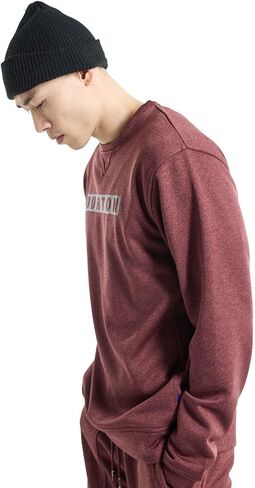 Burton Men's Oak Crewneck Pullover Fleece Sweatshirt in Saudi Arabia