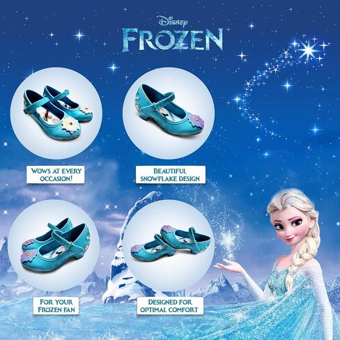 Disney Frozen 2 Blue Girl's Heel Dress Shoe (Toddler/Little Kid) in Kuwait