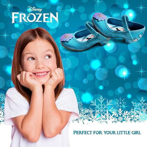 Disney Frozen 2 Blue Girl's Heel Dress Shoe (Toddler/Little Kid) in Kuwait