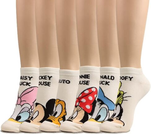 Women Character No Show Socks Low Liner Cut For Sneakers Cotton in Saudi Arabia