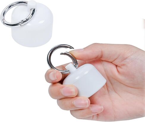 تخزين حامل حلقات المجوهرات أثناء السفر، سلسلة مفاتيح لصندوق المجوهرات، حاوية صغيرة لتنظيم صندوق حبوب السفر للأقراط المرصعة والخواتم (4 عبوات) in Kuwait