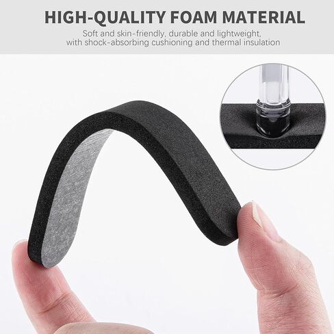 RUEDIGER قبعة حجم المخفض إدراج 12 قطعة ذاتية اللصق رغوة تقليل الشريط القبعات حشو حجم المخفض لقبعات رعاة البقر Fedoras in Kuwait