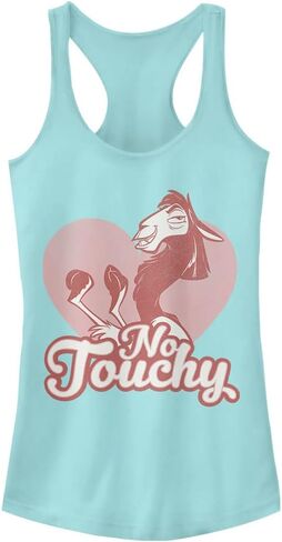 Disney Emporer's New Groove No Love Women's Fast Fashion Racerback Tank Top in Saudi Arabia