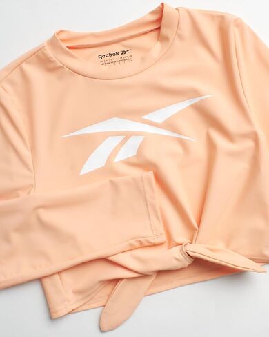 مجموعة Rash Guard للفتيات من ريبوك - 3 قطع قميص سباحة بأكمام طويلة بعامل حماية من الأشعة فوق البنفسجية 50+ مع بدلة سباحة بيكيني - مجموعة ملابس سباحة للفتيات (4-12) in Saudi Arabia