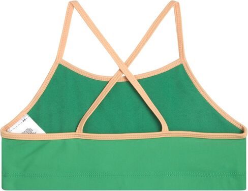 مجموعة Rash Guard للفتيات من ريبوك - 3 قطع قميص سباحة بأكمام طويلة بعامل حماية من الأشعة فوق البنفسجية 50+ مع بدلة سباحة بيكيني - مجموعة ملابس سباحة للفتيات (4-12) in Saudi Arabia
