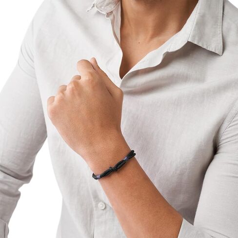 Skagen Men's Leather, Stainless Steel, or Nylon Bracelet, One Size, Nylon, no gemstone in Kuwait