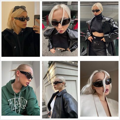 LASPOR Wrap Around Sport Sunglasses for Women Men Sport Shades Glasses Y2K Sunglasses in Saudi Arabia