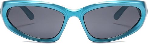 LASPOR Wrap Around Sport Sunglasses for Women Men Sport Shades Glasses Y2K Sunglasses in Saudi Arabia