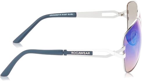 نظارات شمسية Rocawear R1207 حديثة للرجال واقية من الأشعة فوق البنفسجية معدنية طيار. هدايا للرجال ذوي الذوق الرفيع، 59 ملم in Saudi Arabia