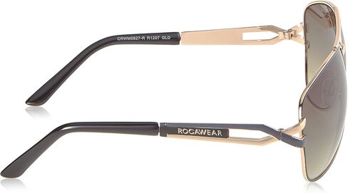 نظارات شمسية Rocawear R1207 حديثة للرجال واقية من الأشعة فوق البنفسجية معدنية طيار. هدايا للرجال ذوي الذوق الرفيع، 59 ملم in Saudi Arabia
