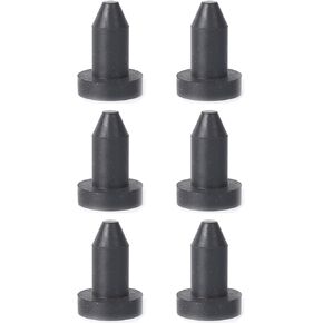 (6-Pack) Push-in 1/2" Kayak Drain Plugs Neoprene Rubber Scupper Plugs for Kayak Compatible with Sun Dolphin Aruba 8 SS 10 Bali 8 Excursion 10 Sportsman 8 10
