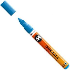 Molotow ONE4ALL Acrylic Paint Marker, 1.5mm, Shock Blue Middle, 1 Each (127.405)