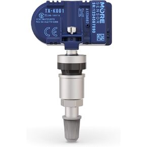 MORESENSOR Compact PRO Series 315MHz TPMS Tire Pressure Sensor | Preprogrammed for Select 35+ Japanese Brand Models | Replacement for 42753-SNA-A81 | Clamp-in | KX-S016