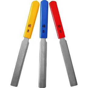 Bass Guitar Nut Files Double Edge Nut Slotting Files Set Fret Crowning Files Luthier Tools for P Bass Jazz Bass Guitar Set of 3Pcs.