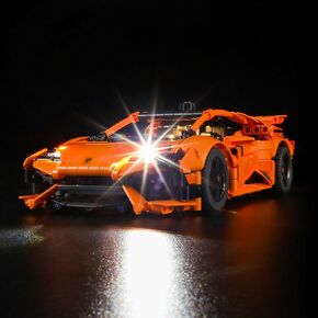 LIGHTAILING Light for Lego-42161 Lamborghini Huracán Tecnica - Led Lighting Kit Compatible with Lego Building Blocks Model - NOT Included The Model Set