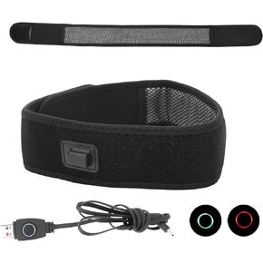 Heating Head Wrap, Headache Relief Headband, Electric Heated Head Belt, Electric Head Scalp Heating Belt with 3 Temperature Levels, for Migraines, Neck, Arms, Legs Stress Relaxing