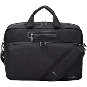 Cocoon MCP3355BK Buena Vista 16" Laptop Brief with Built-in Grid-IT!® Accessory Organizer (Black)