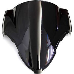 Black Motorcycle Motorbike Windshield Double Bubble Windscreen Wind Deflectors for Suzuki for Hayabusa GSXR1300 GSXR 1300 1999-2007