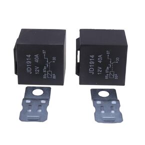2PCS 12V 40A Power Trim and Tilt Relay 584416 586224 18-5705 Compatible with Johnson Evinrude Outboard Marine Corp OMC