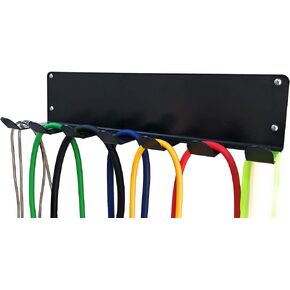 منظم الصالة الرياضية لأحزمة اللياقة البدنية، وبكرات الرغوة، ورف حبل القفز - 7 شقوق (تتضمن أدوات التركيب) in Kuwait