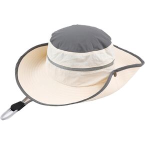 Woman-Man-Fishing-Summer-Sun-Hat Wide Brim Waterproof UV Protection Beach Mesh Cap