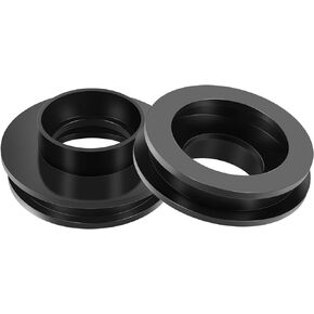 ECCPP Front Leveling Lift Kit 2.5 inch Leveling Kit for Dakota 1994-2010 for Ram 1500 2011-2014 for Ram 2500 2011-2018 for Ram 3500 2011-2018 Raise 63.5mm Forged Aluminum Strut Spacers