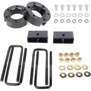 SCITOO 3 inch Front 2 inch Rear Leveling lift kit for Toyota 2000-2006 Lift Strut Spacer Compatible for Toyota Tundra 3.4L 2000-2004 Front Lift Spacers Rear Lift Blocks