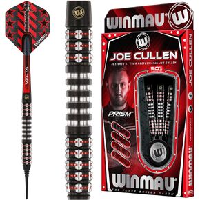 Winmau Joe Cullen Ignition Professional 90% Tungsten Darts Set with Flights and Stems (Shafts)