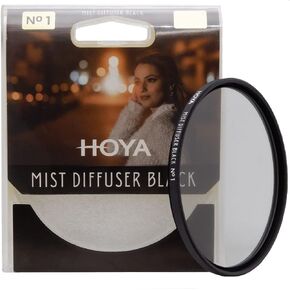 Hoya 67mm Mist Diffuser Black No. 1 Glass Filter