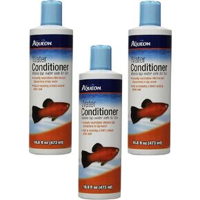 Aqueon Tap Water Conditioner 16oz Bottles (Pack of 3)