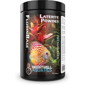 Brightwell Aquatics FlorinBase Laterite Powder - Natural Laterite Clay Substrate for Planted and Freshwater Shrimp Aquaria,