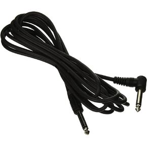 10' Molded End Instrument Cable, 1/4-Inch Right Angle to Straight, Basic (SC10)