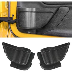 MIKKUPPA JK Door Storage Pockets - Front Door Pockets Compatible with 2011-2018 Jeep Wrangler JK JKU 2/4 Door, Interior Storage Accessories, Black 2PCs