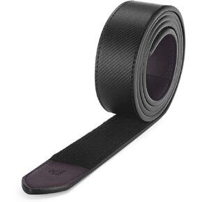 Mechanic Belts for Men No Scratch Tsa Approved Non Metal Hypoallergenic Leather Without Buckle Belt