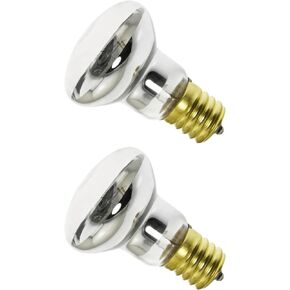 4 Pack Lava Lamp Bulb R39 E17 30W Reflector Bulbs for Bedroom and Office 120v Replacement Bulbs