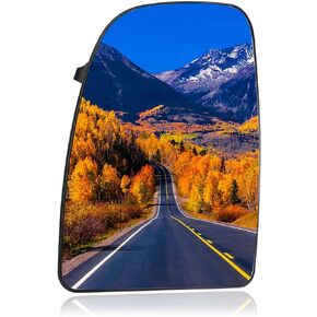 Driver Side Heated Mirror Glass Left Compatible with Ram Promaster 1500 2500 3500 2014 2015 2016 2017 2018 2019 2020 2021 Repalces# CH1320376