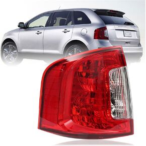 munirater Tail Light Rear Brake Lamp Assembly Driver Side Replacement for 2011-2014 Edge FO2800223, BT4Z13405B