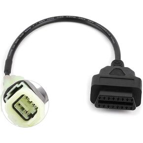Motorcycles OBD2 to 4 Pin Diagnostic Adapter Cable Motorcycle Fault Detection Parts for Honda Motorbike