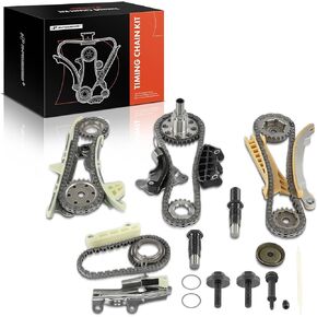 A-Premium 22PCS Engine Timing Chain Kit W/Sprocket & Tensioner & Guide Compatible with Ford Explorer 1997-2010, Explorer Sport, Explorer Sport Trac & Mazda B4000 & Mercury Mountaineer - V6 4.0L