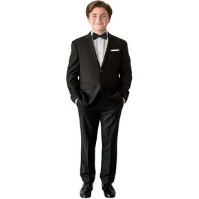 Boy Suit Slim&Husky 4&7 Pcs Suspenders Boys Formal Suit Set Ring Bearer Outfit Kids Suits