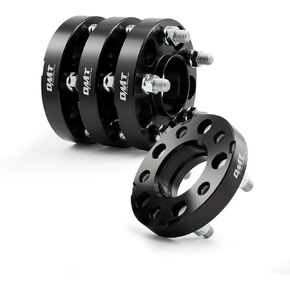 Orion Motor Tech 5x4.5 Hubcentric Wheel Spacers 1 inch 70.5mm Bore with M14x1.5 Studs Compatible with 2015-2022 Ford Mustang EcoBoost 2020-2022 Explorer, 25mm Hub 5x114.3 Wheel Spacer Kit, Set of 4