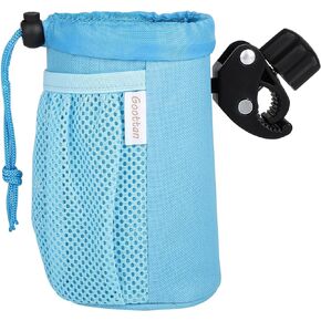 Motorcycle Cup Holder, Bike Drink Holder with Clamp, Universal Water Bottle Holder for Motorcycle, UTV/ATV,Bicycle, Wheelchair, Walker (Grey)